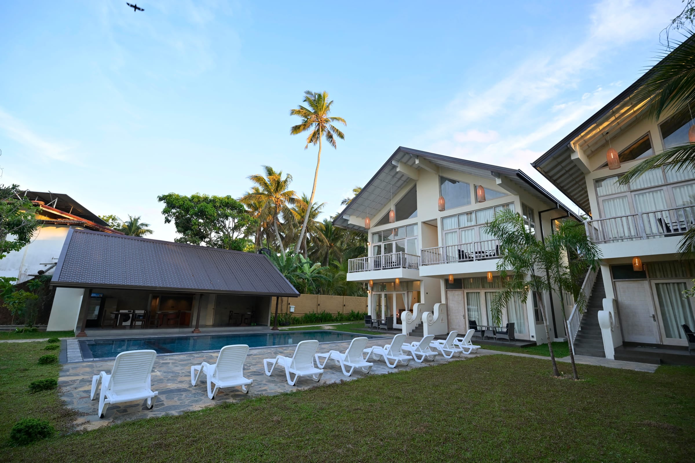 40ft pool at The Oceans Edge set within the tropical gardens